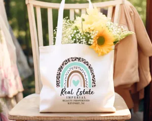 Imperial Realty Tote Bag, Rainbow